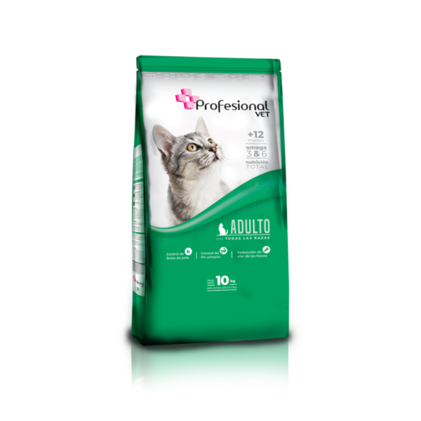 Profesional Vet Gato Adulto Nutrición Total x 10kg