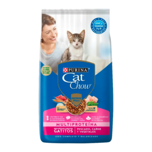 Purina Cat Chow Gatitos Pescado Carne y Leche x 15kg