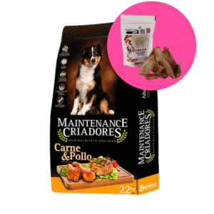 Maintenance Criadores Perro Adulto x 22kg + SNACK OREJAS DE CERDO PICADAS