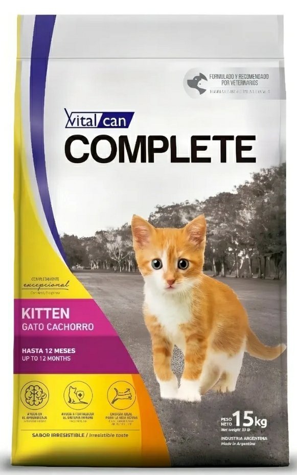 VITALCAT COMPLETE KITTEN X 15 KG